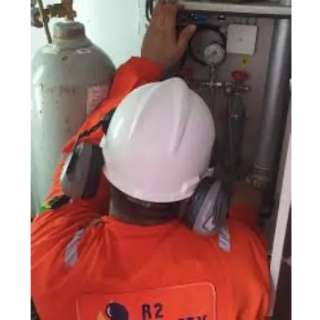 Teste de qualidade do ar respirável Teste de qualidade do ar respirável