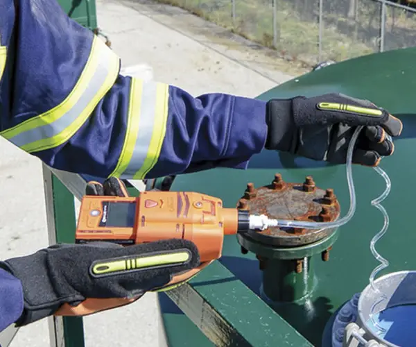 monitoramento remoto de níveis de gases nocivos