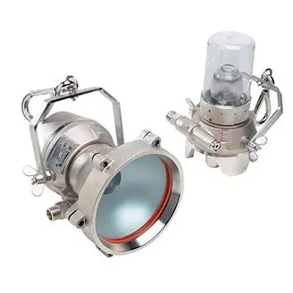 Luminárias à prova de explosão em aço inox para área classificada